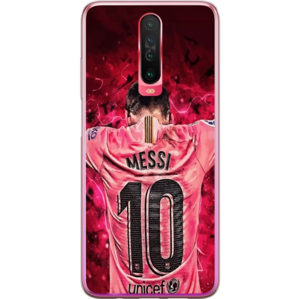 Xiaomi Redmi K30 Gjennomsiktig deksel Messi