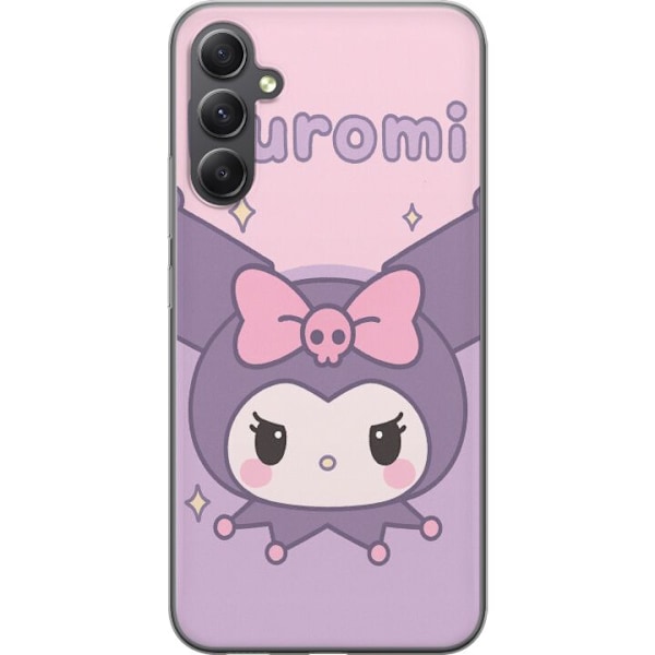 Samsung Galaxy S23 FE Genomskinligt Skal Kuromi Kawaii