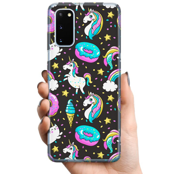 Samsung Galaxy S20 TPU Mobilskal Unicorn