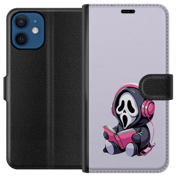 Kompatibel Tegnebogsetui til Apple iPhone 12 Skrig