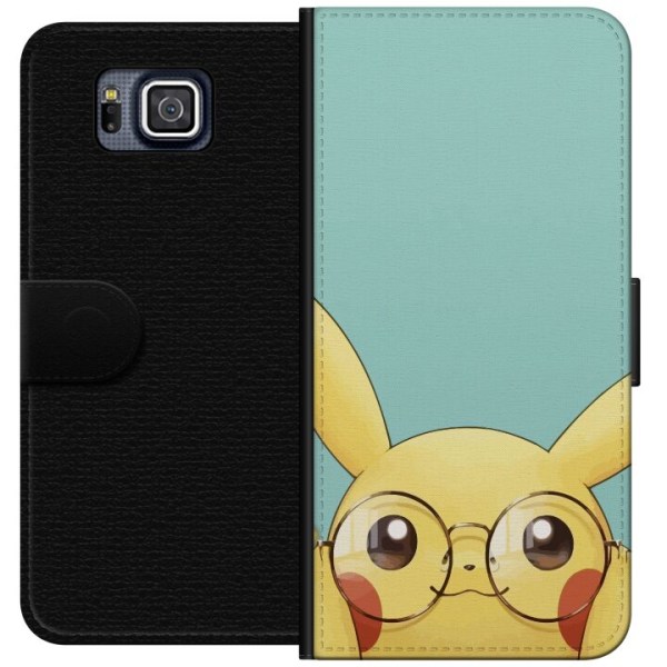 Samsung Galaxy Alpha Lompakkokotelo Pikachu lasit
