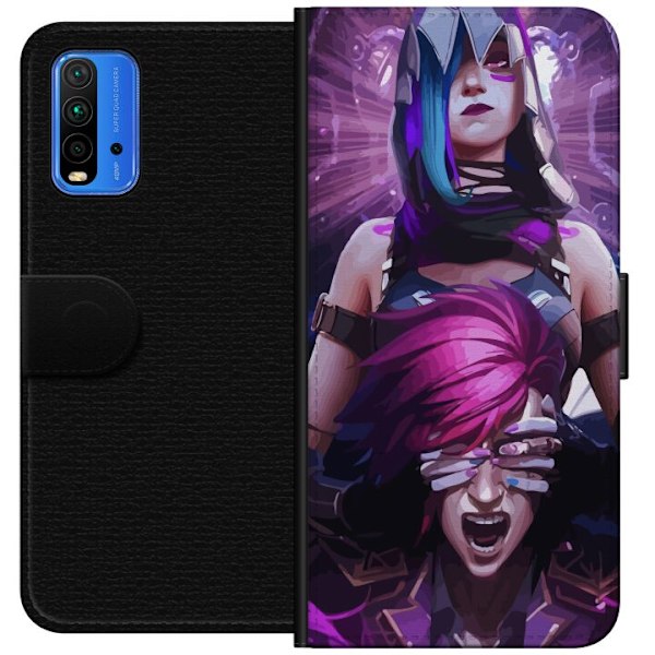 Xiaomi Redmi Note 9 4G Lommeboketui League of Legends