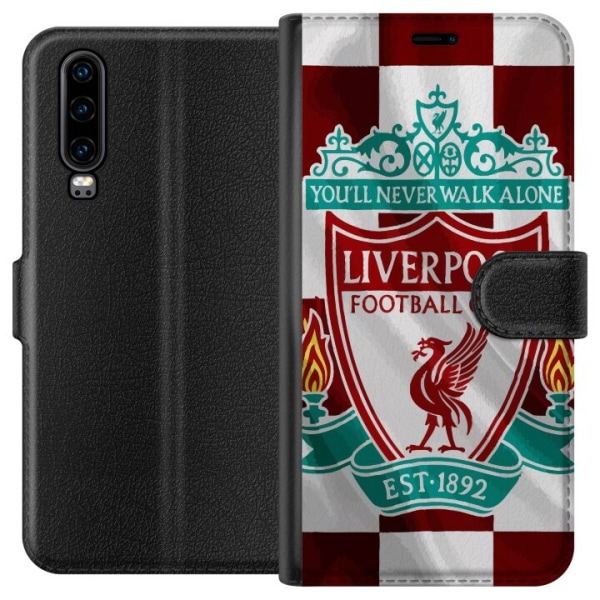 Huawei P30 Lommeboketui Liverpool FC