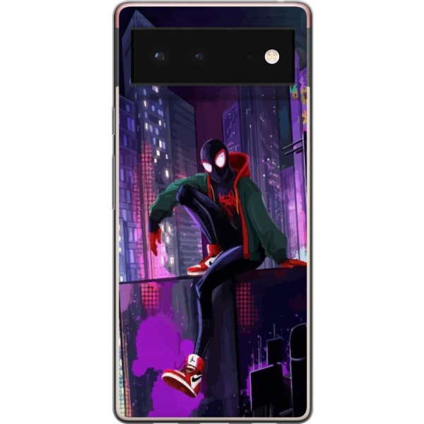 Google Pixel 6 Gjennomsiktig deksel Fortnite - Spider-Man