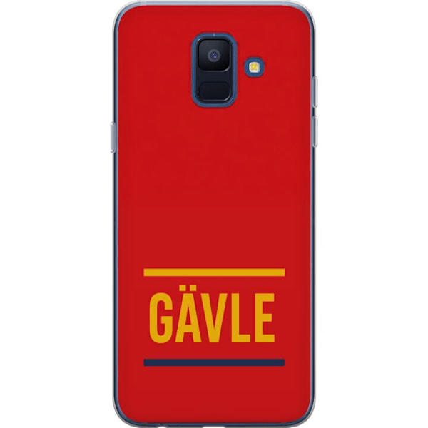 Samsung Galaxy A6 (2018) Läpinäkyvä kuori Gävle - Jääkiekko