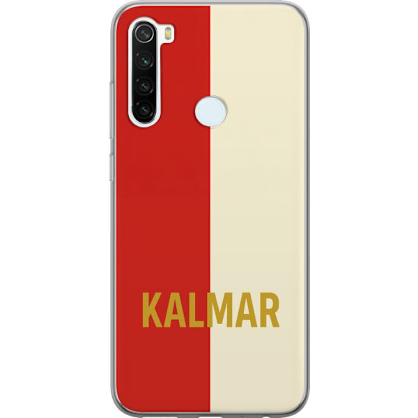 Xiaomi Redmi Note 8 Läpinäkyvä kuori Kalmar - jalkapallo