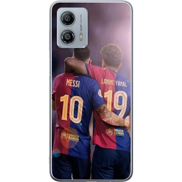 Motorola Moto G53 Gennemsigtig cover Lamine Yamal Messi