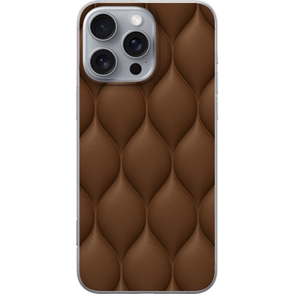Apple iPhone 16 Pro Max Genomskinligt Skal Cocoa Scales