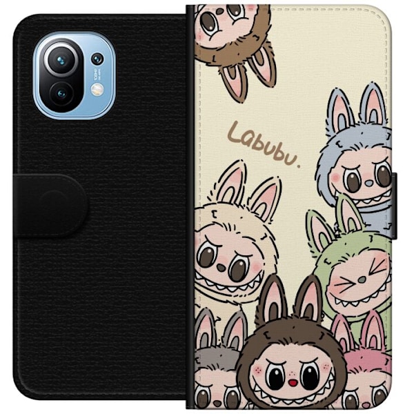 Xiaomi Mi 11 Lompakkokotelo Labubu Pastel Collection
