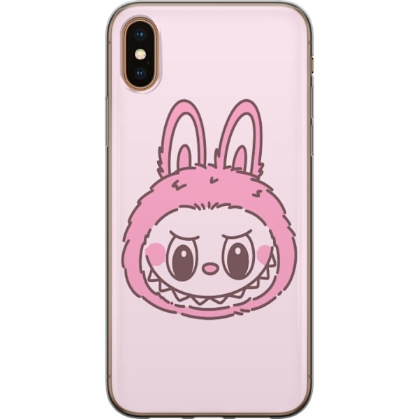 Apple iPhone XS Läpinäkyvä kuori Labubu Eläinradan Bunny-v