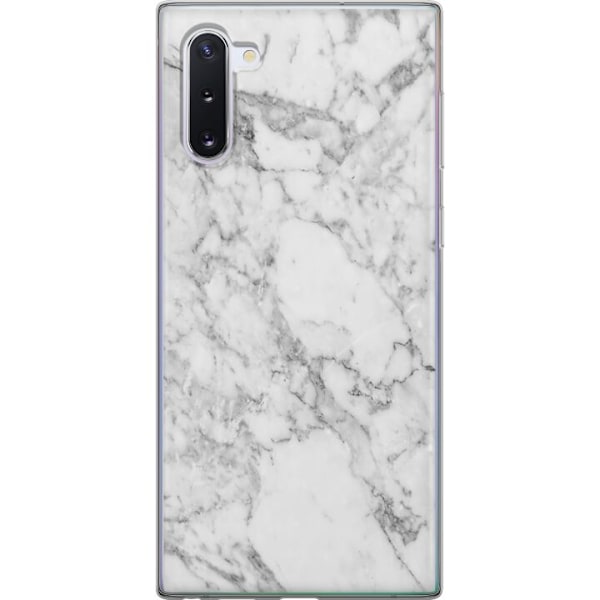 Samsung Galaxy Note10 Gjennomsiktig deksel Marmor