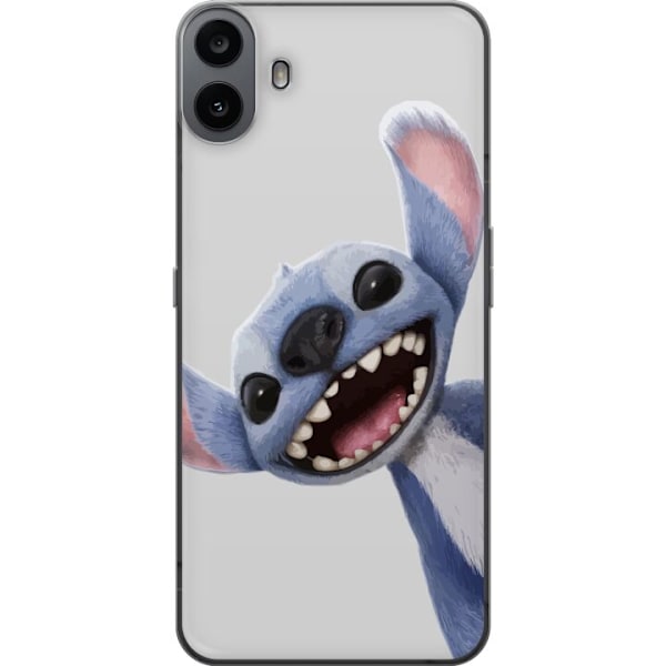 Nothing CMF Phone 1 Gennemsigtig cover Stitch i fart - Kawaii-design til fans & børn