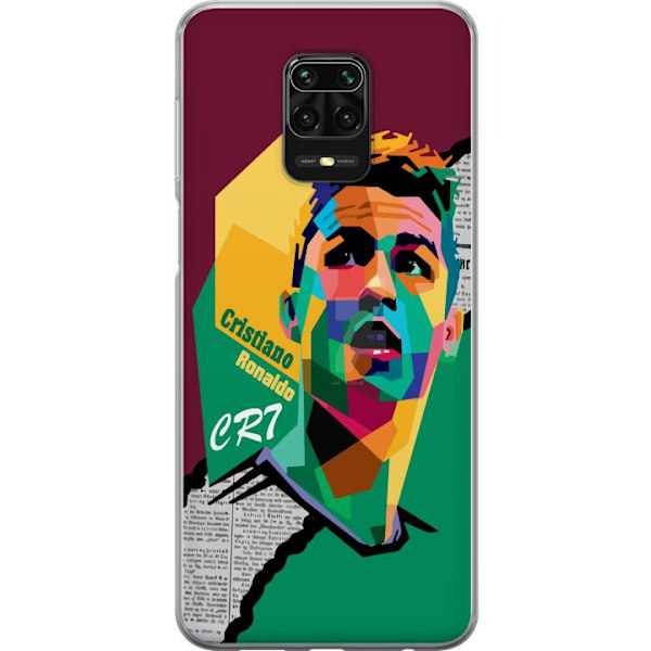 Xiaomi Redmi Note 9S Läpinäkyvä kuori Ronaldo