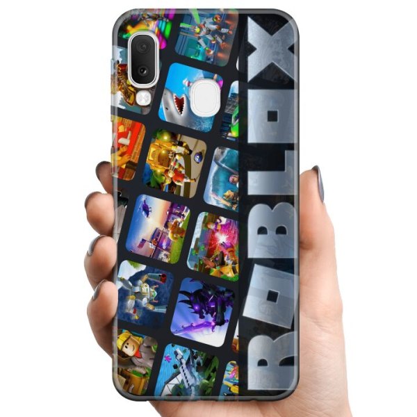 Samsung Galaxy A20e TPU Mobilcover Roblox