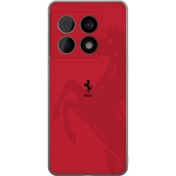 OnePlus 10 Pro Gennemsigtig cover Ferrari