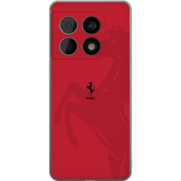 OnePlus 10 Pro Genomskinligt Skal Ferrari