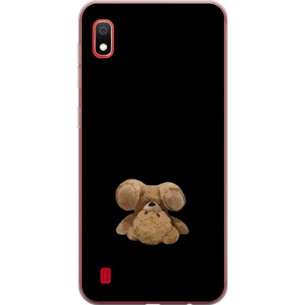 Samsung Galaxy A10 Gennemsigtig cover Op og ned bjørn