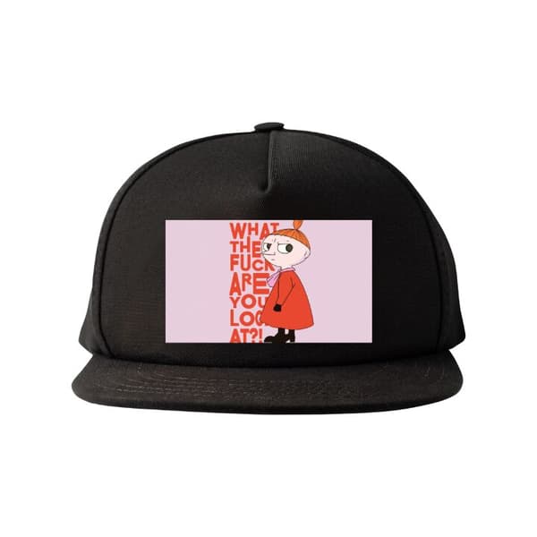 Snapback svart one size