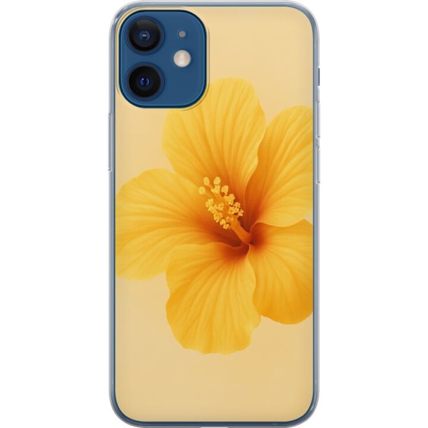 Apple iPhone 12 mini Läpinäkyvä kuori Lemon Zing