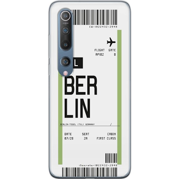 Xiaomi Mi 10 5G Genomskinligt Skal Berlin