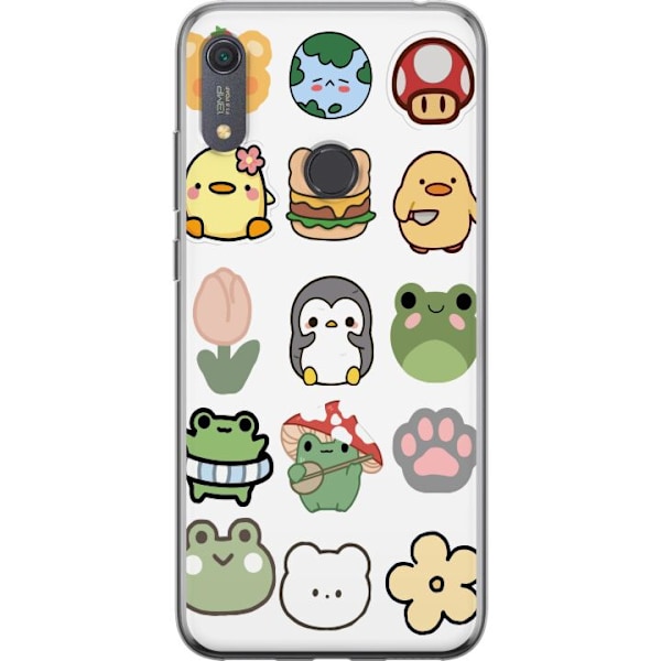Huawei Y6s (2019) Gennemsigtig cover Kawaii Friends