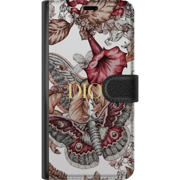 Apple iPhone 16e Lommeboketui Blomster D I O R