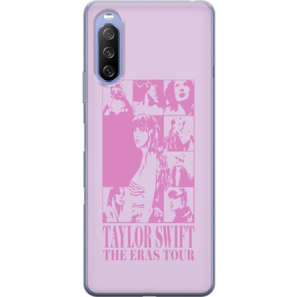 Sony Xperia 10 III Genomskinligt Skal Taylor Swift - Pink
