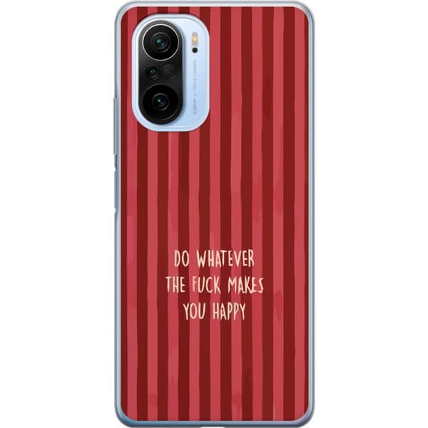 Kompatibelt Mobildeksel til Xiaomi Mi 11i Gör det som gör dig glad rød