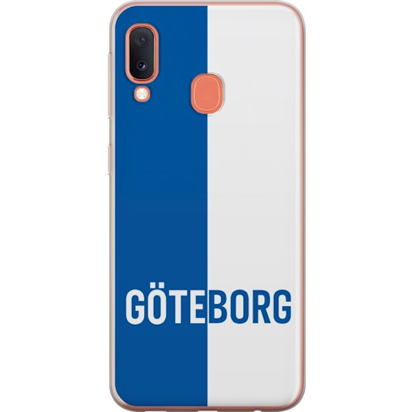Samsung Galaxy A20e Läpinäkyvä kuori Göteborg - jalkapallo