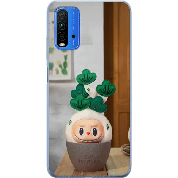 Xiaomi Redmi 9T Genomskinligt Skal THE MONSTERS Naughty Plants