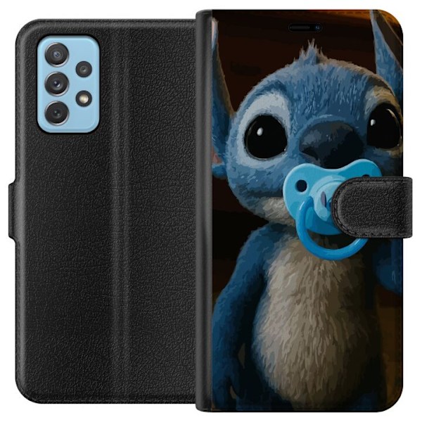 Samsung Galaxy A72 5G Lompakkokotelo Stitch & Napp - vauvateem