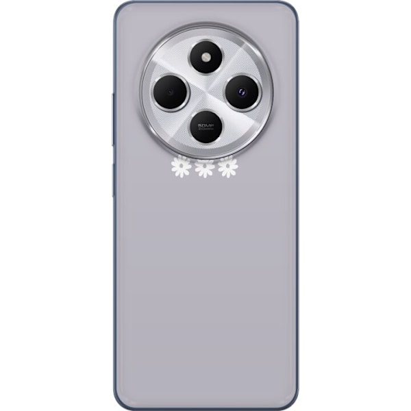 Xiaomi Redmi 14C Gennemsigtig cover Lilla Blomminimalisme - st