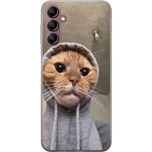 Kompatibelt Mobildeksel til Samsung Galaxy A14 5G Katt Genser