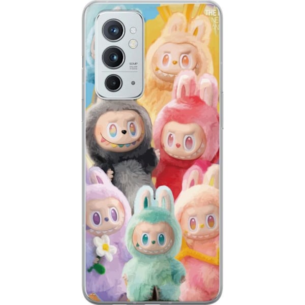 OnePlus 9RT 5G Genomskinligt Skal Labubu Sketch Style – Handritat monster i tusch