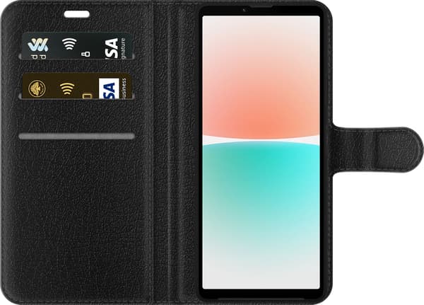 Yhteensopiva Lompakkokotelo Sony Xperia 10 IV Blå elgitarr sininen