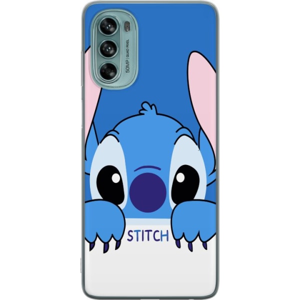 Motorola Moto G62 5G Läpinäkyvä kuori Stitch