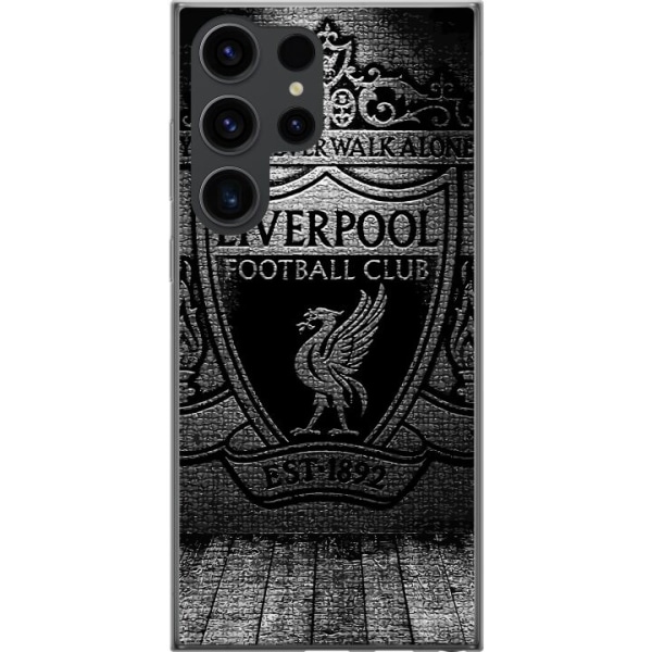 Samsung Galaxy S24 Ultra Läpinäkyvä kuori Liverpool FC