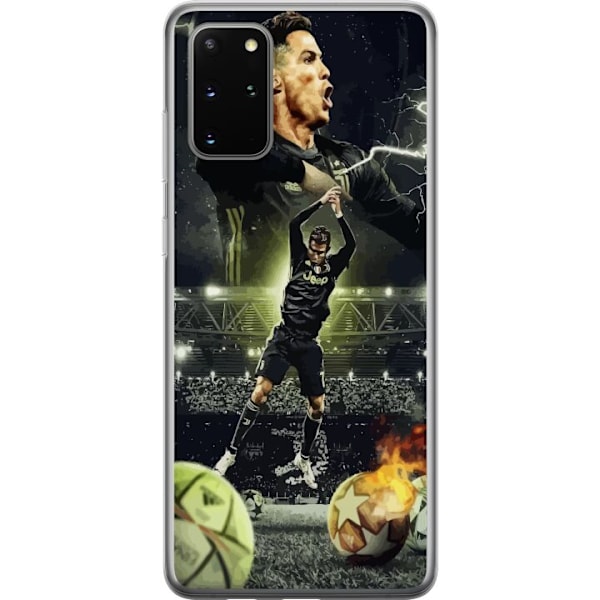 Samsung Galaxy S20+ Läpinäkyvä kuori Ronaldo