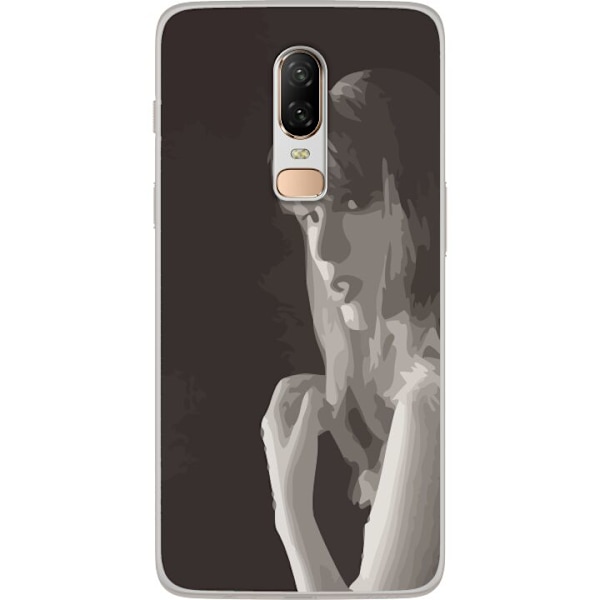 OnePlus 6 Läpinäkyvä kuori Taylor Swift