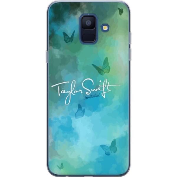 Samsung Galaxy A6 (2018) Läpinäkyvä kuori Taylor Swift