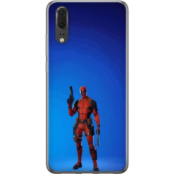 Huawei P20 Gennemsigtig cover Fortnite - Spider-Man
