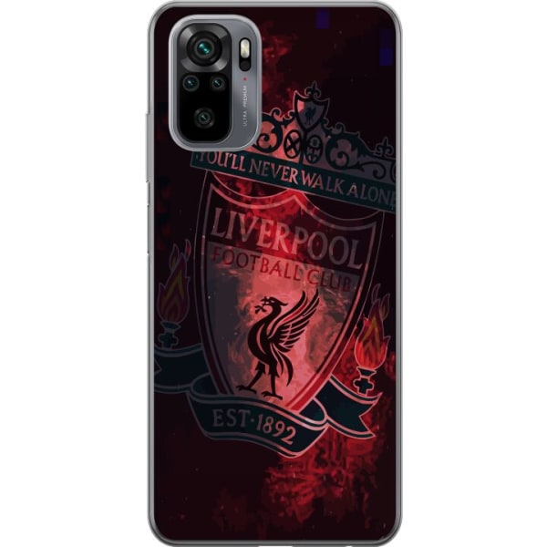 Xiaomi Redmi Note 10 Gennemsigtig cover Liverpool