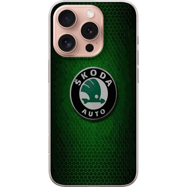 Apple iPhone 16 Pro Läpinäkyvä kuori Skoda