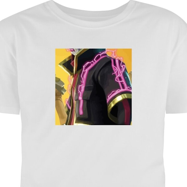 T-shirt til Voksen | Klassisk Voksen T-shirt Fortnite hvid M