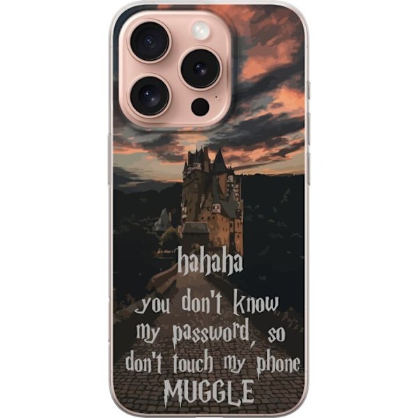 Apple iPhone 16 Pro Gennemsigtig cover Harry Potter