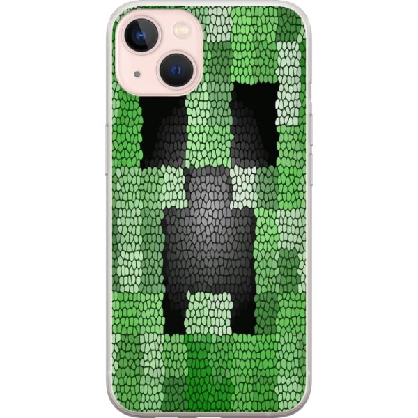Apple iPhone 13 mini Cover / Mobilcover - Creeper / Minecraft