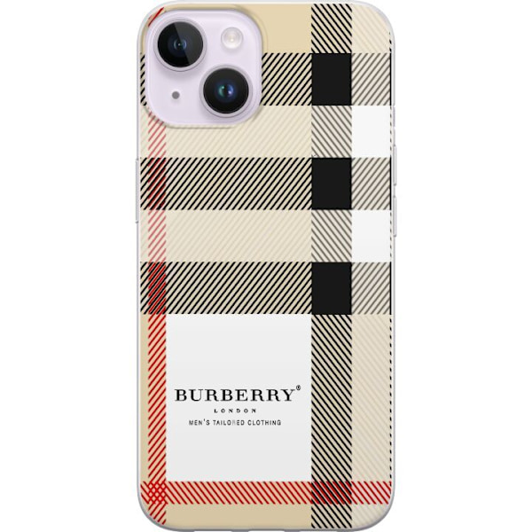 Apple iPhone 14 Plus Gennemsigtig cover Burberry