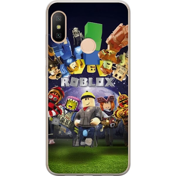 Xiaomi Redmi 6 Pro Läpinäkyvä kuori Roblox Maailma - Pelaamisseikkailu Lapsille ja Nuorille