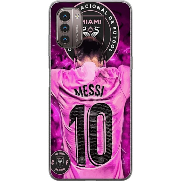 Nokia G21 Gjennomsiktig deksel Messi