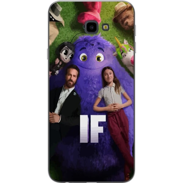 Samsung Galaxy J4+ Läpinäkyvä kuori IF: Låtsaskompisar